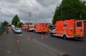 Schwerer Bus Unfall Koeln Porz Gremberghoven Neuenhofstr P028